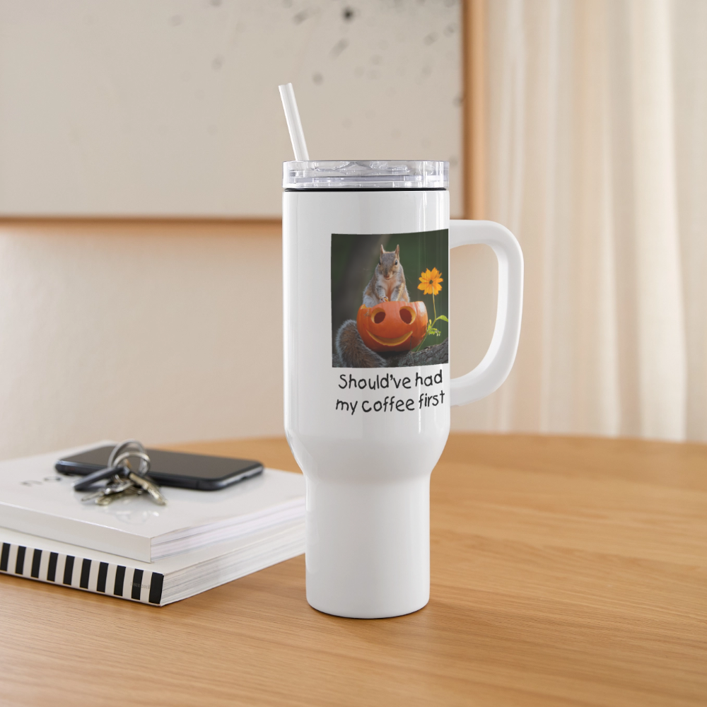 40 oz Travel Tumbler - white