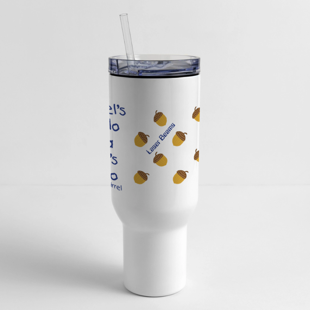 40 oz Travel Tumbler - white