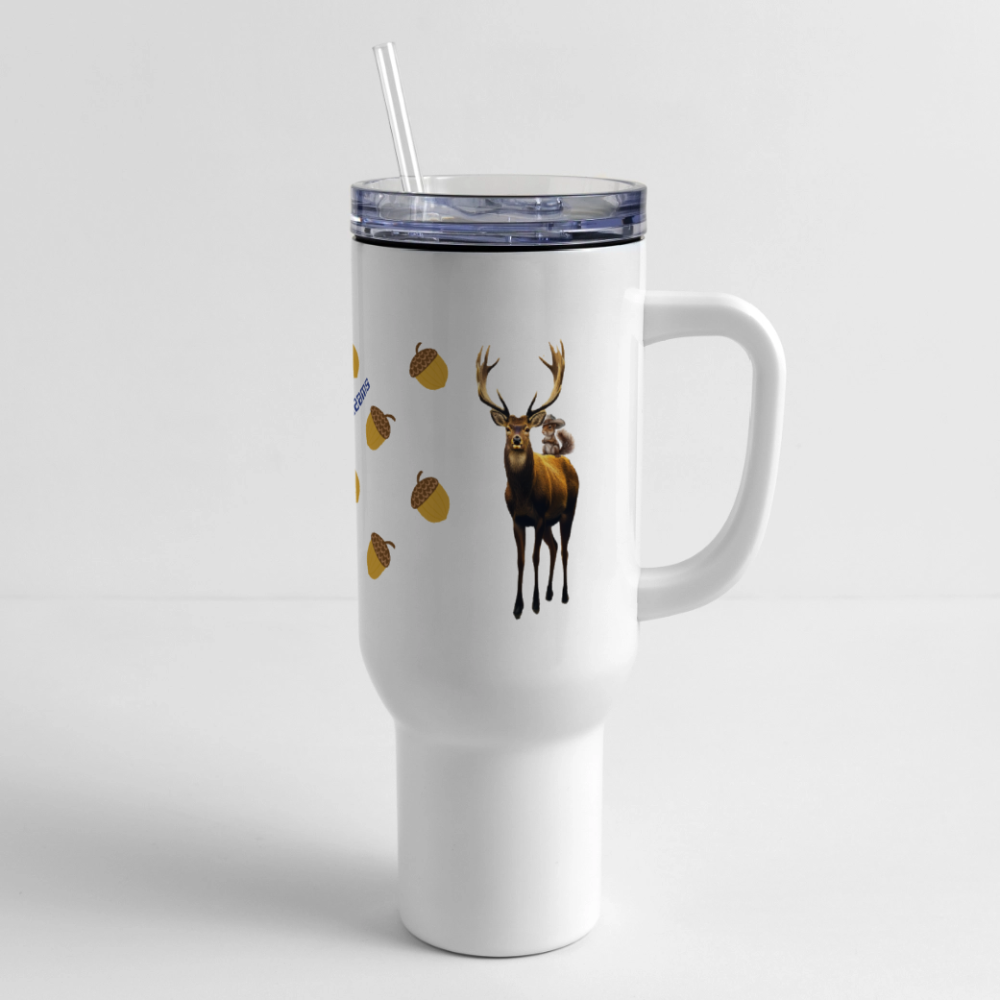 40 oz Travel Tumbler - white