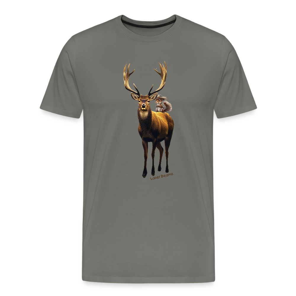 Men's Premium T-Shirt - asphalt gray