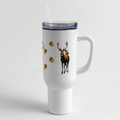 40 oz Travel Tumbler - white