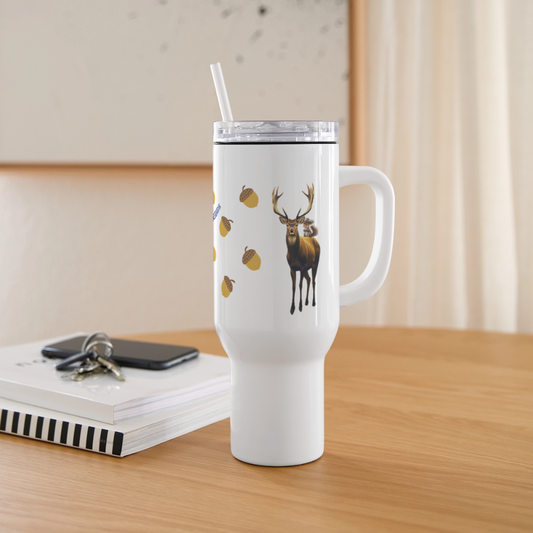40 oz Travel Tumbler - white